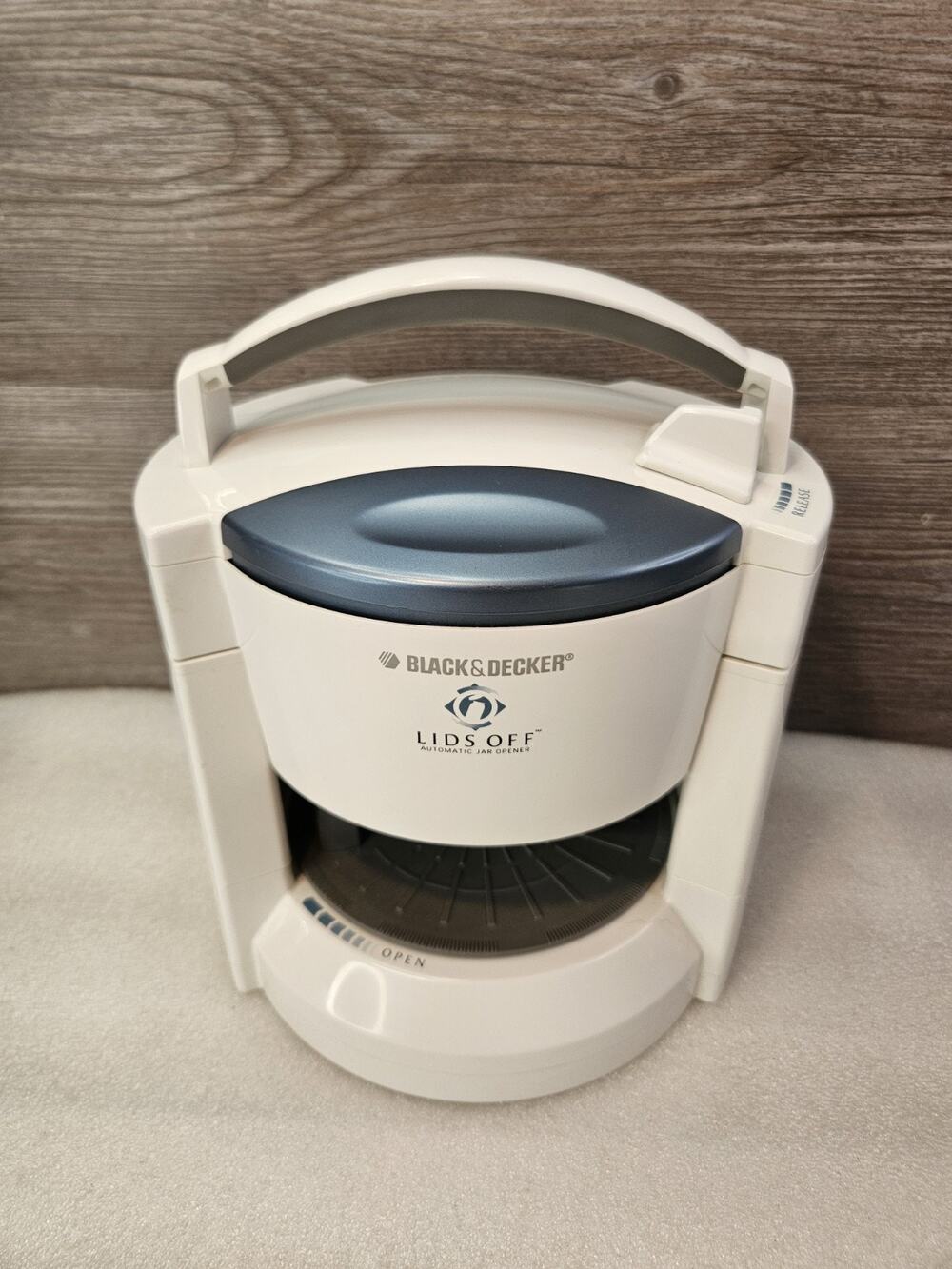 Black And Decker Lids Off Jar Opener Tested JW-200 White Clean Tested & Working